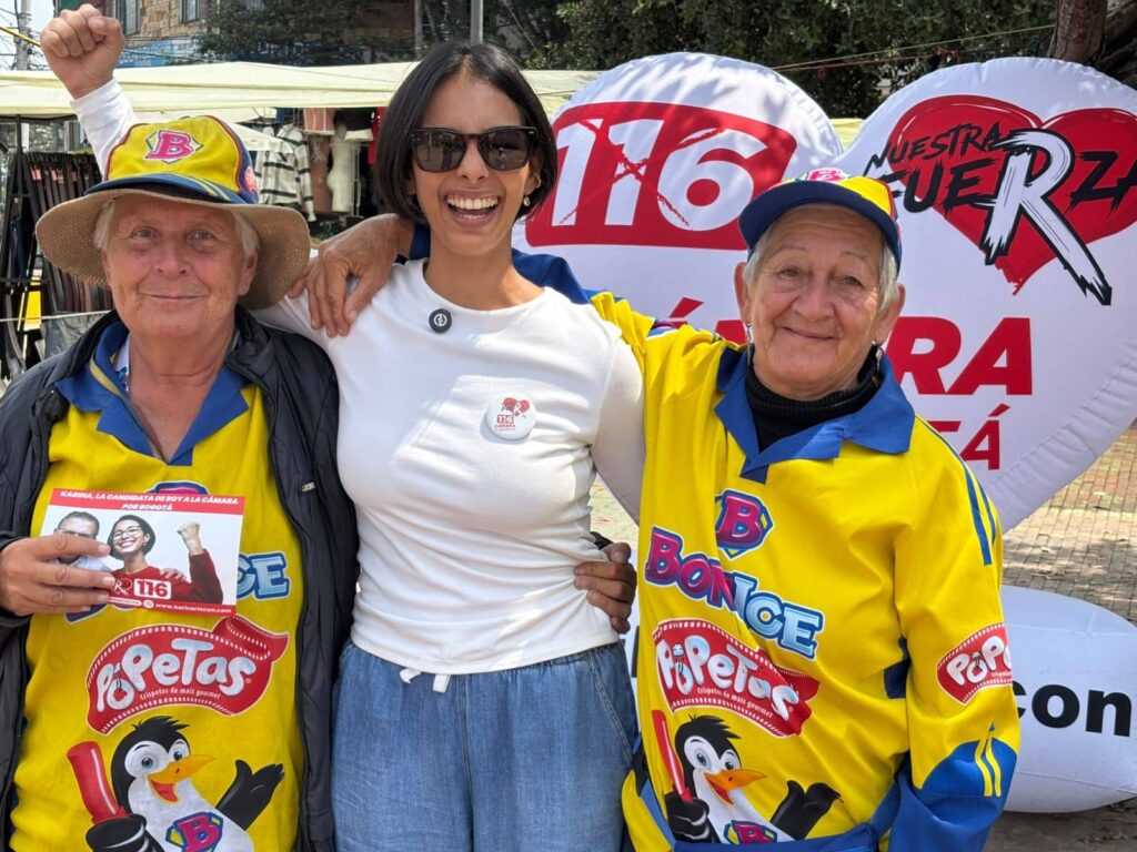 Karina Rincón, la fórmula de Roy Batteras en Bogotá visitó Suba