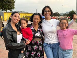 Karina Rincón, la Candidata de Roy Barreras recorrió Suba